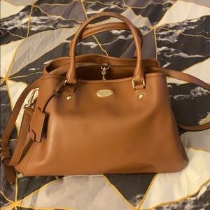 Brown Coach bag
